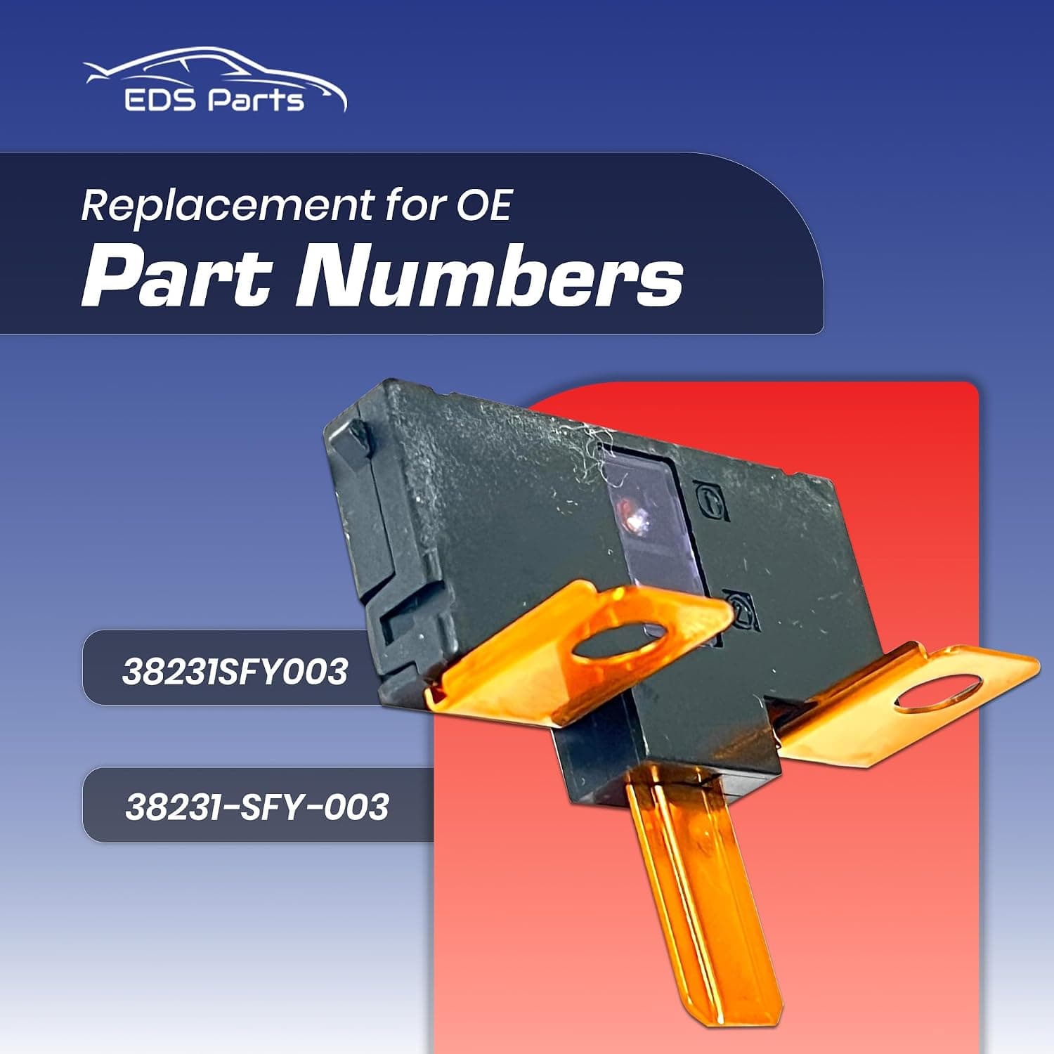 EDS Fuselink EAPP 38231-SFY-003 38231SFY003 Multi Block (120Amp / 70Amp) Fuse A for Honda | Acura Accord Pilot Odyssey MDX RL TL Vehicles MUSB-A2 MUSBA2 Honda | Acura 38231-SFY-003 Multi Block (120Amp / 70Amp) Fuse A 