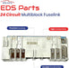 EDS Fuselink EDS 82620-30170 8262030170 Fusible Link Block Assembly for Lexus, 150Amp Alternator Protection, 24-Circuit OEM Replacement for GS300 GS350 GS430 IS250 IS250C IS350 IS350C & Crown/Majesta Lexus 82620-30170 150 Amp 24 Circuit Fusible Link Block Assembly 