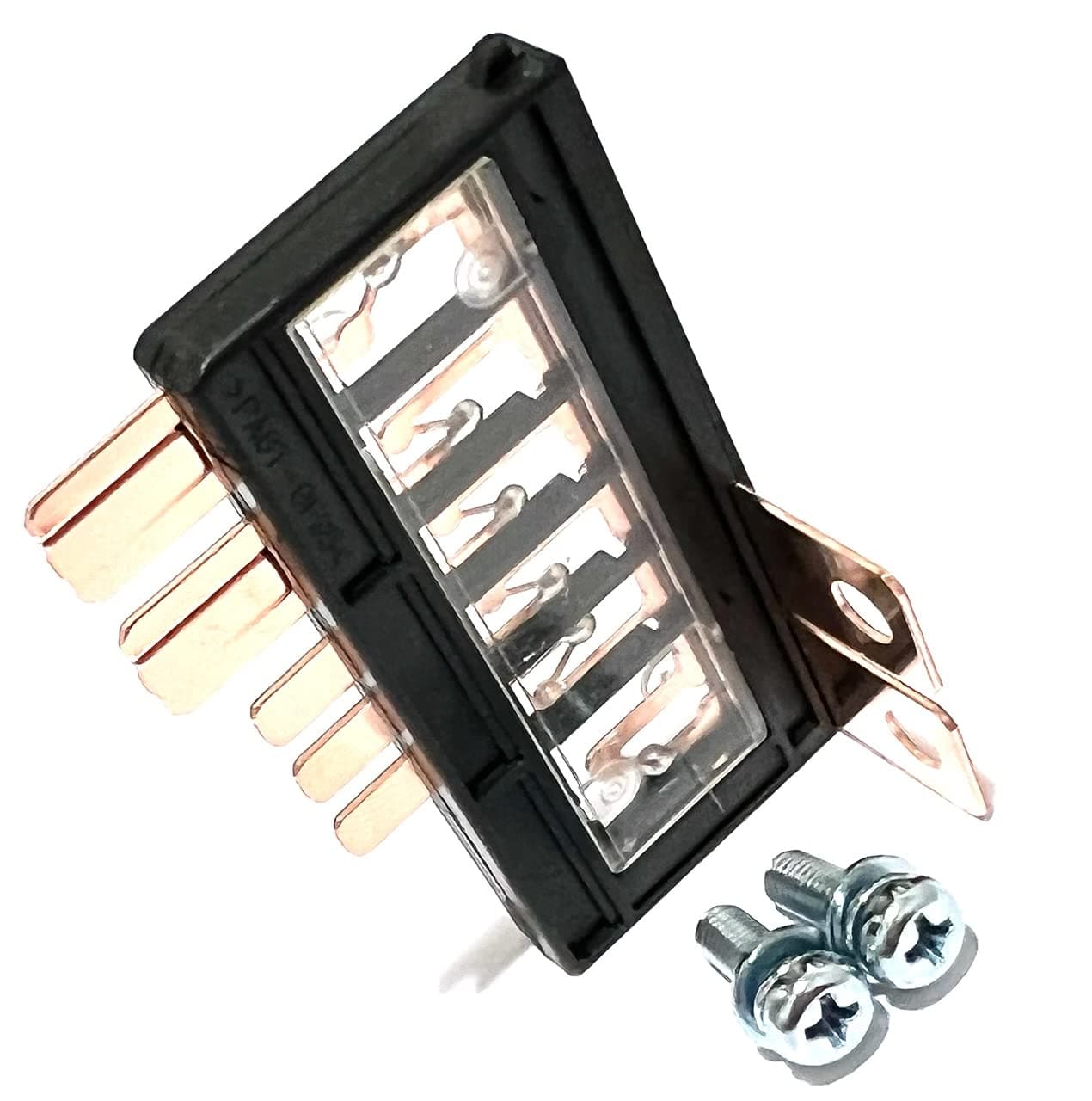 EDS Fuselink Honda | Acura 38231-TR0-A01 38231TR0A01 Multi Block Fuse (6 Circuit) 32A with 2 Screws for Civic ILX Honda | Acura 38231-TR0-A01 Multi Block Fuse (6 Circuit