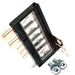 EDS Fuselink Honda | Acura 38231-TR0-A01 38231TR0A01 Multi Block Fuse (6 Circuit) 32A with 2 Screws for Civic ILX Honda | Acura 38231-TR0-A01 Multi Block Fuse (6 Circuit