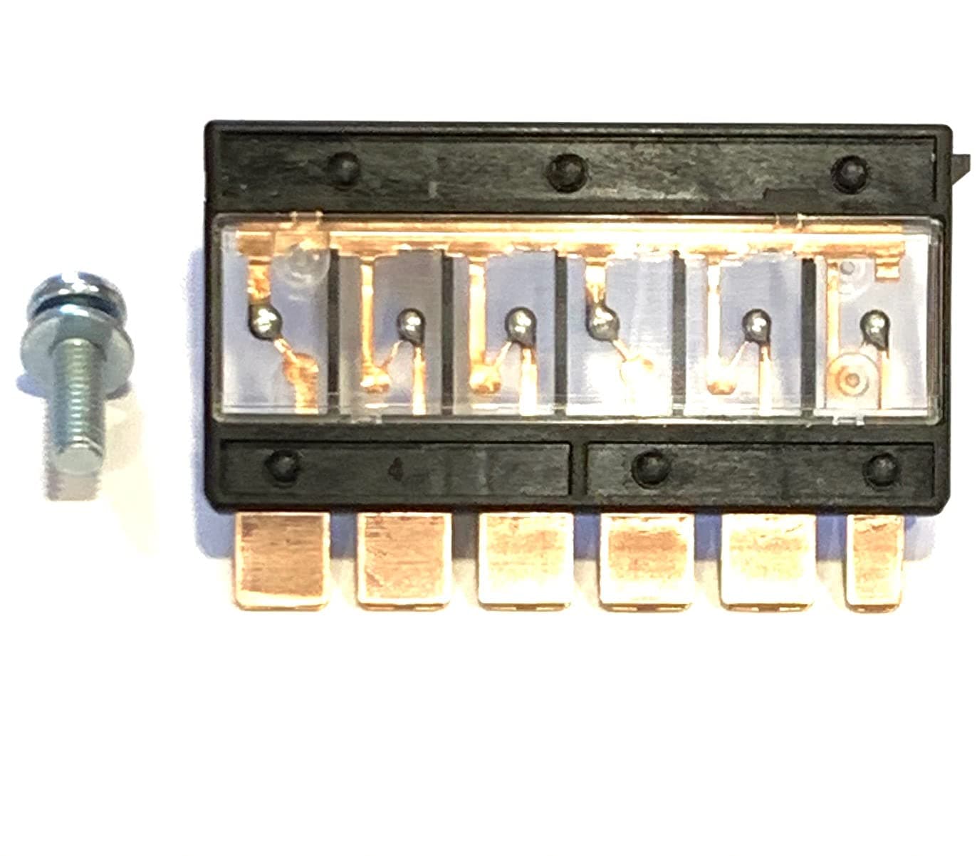 EDS Fuselink Honda | Acura 38232-TBA-A01 38232TBAA01 Multi Block A Fuse (6 Circuit) with Screw for Civic CR-V Honda | Acura 38232-TBA-A01 Multi Block A Fuse (6 Circuit)