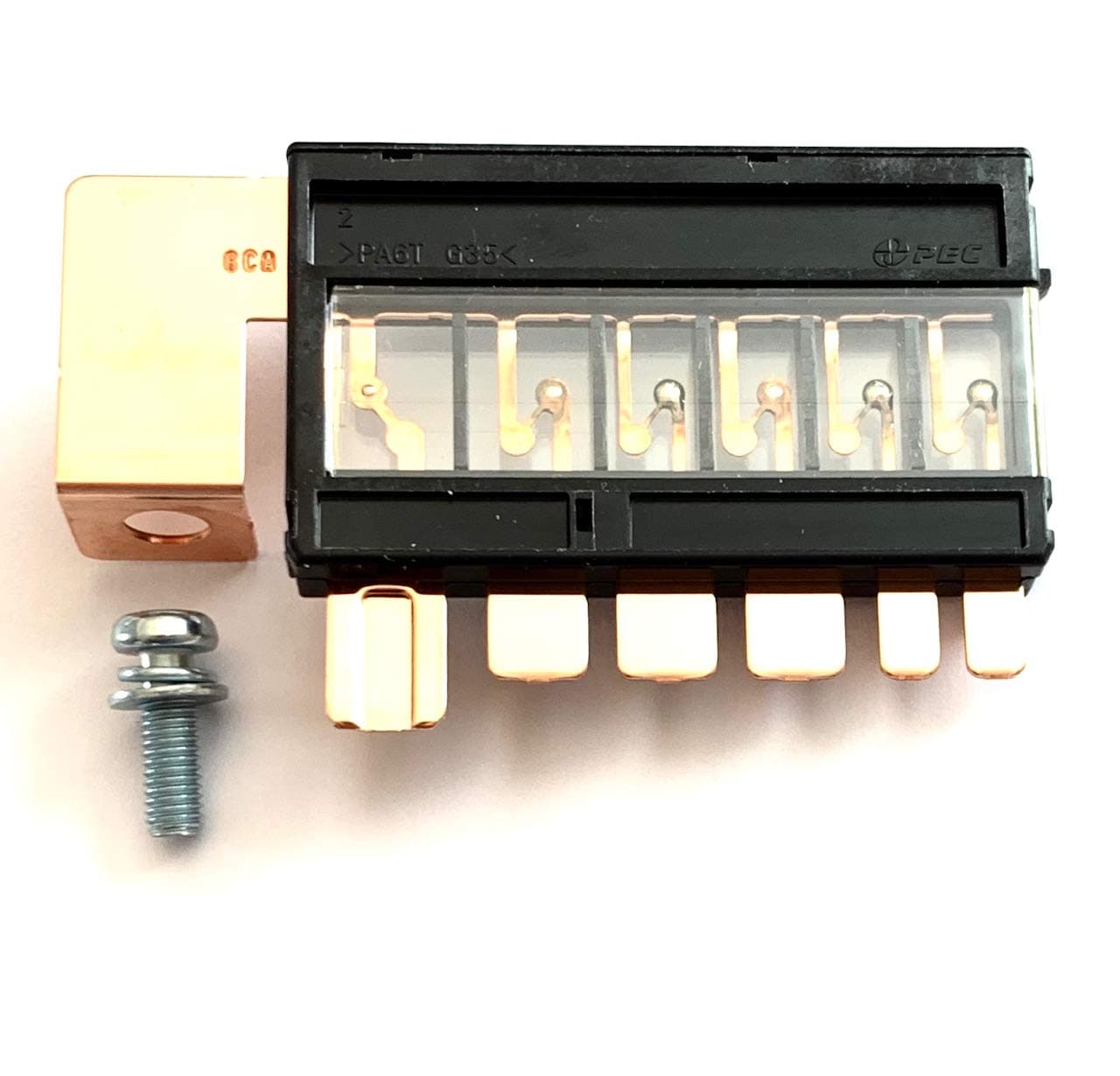EDS Fuselink Honda | Acura 38233-TA0-A01 38233TA0A01 Maxi Multi Block E Fuselink Fuse 6 Circuit Compatible replacment for Honda Acura Vehicles Including Accord Crosstour TL TSX & ZDX Power Steering ABS etc Protection Honda | Acura 38233-TA0-A01 Maxi Multi Block E Fuse (6 Circuit)