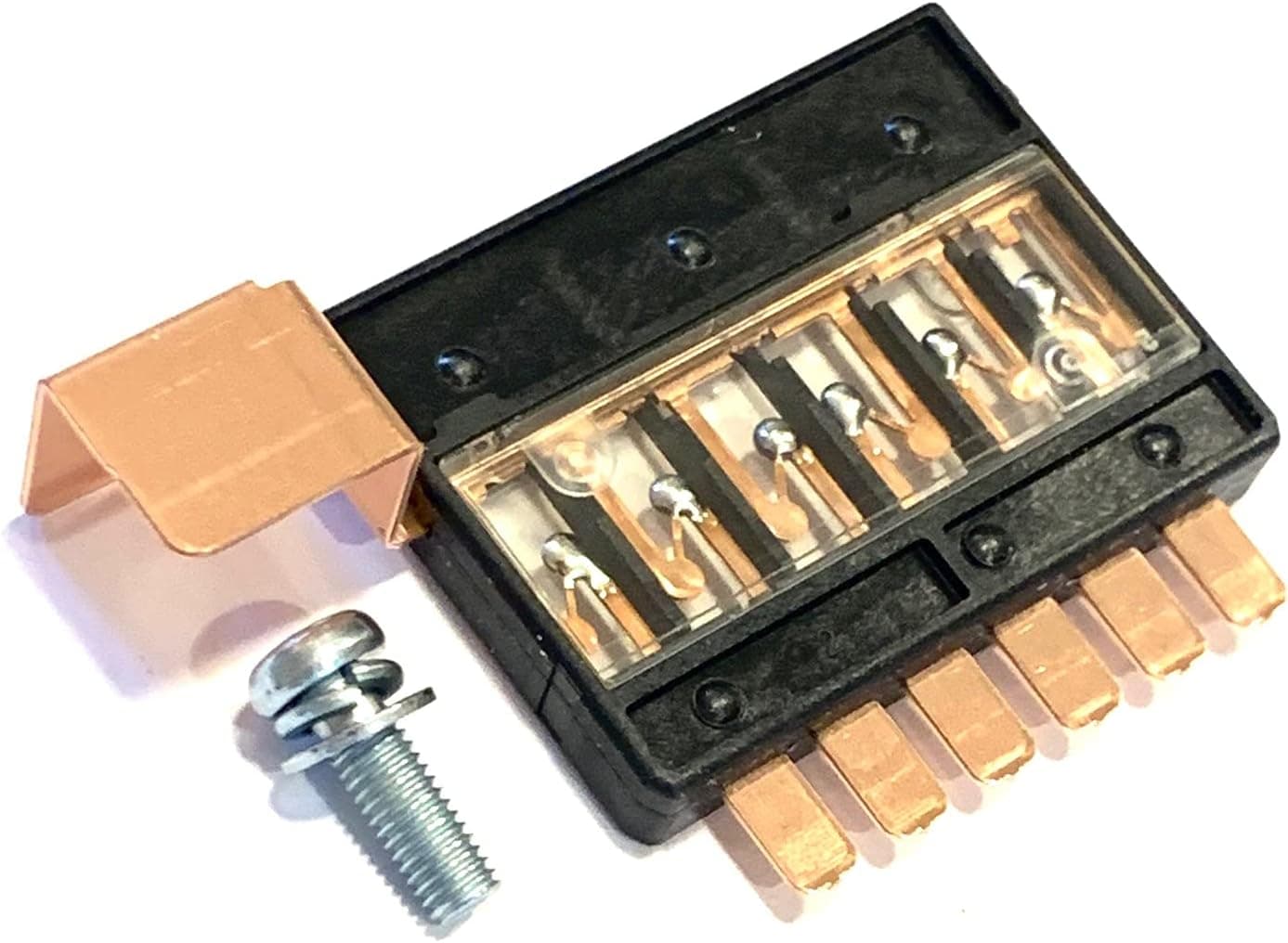 EDS Fuselink Honda | Acura 38233-TBA-A01 38233TBAA01 Multi Block A Fuse (6 Circuit) with Screw for Civic CR-V Insight Honda | Acura 38233-TBA-A01 Multi Block A Fuse (6 Circuit) 