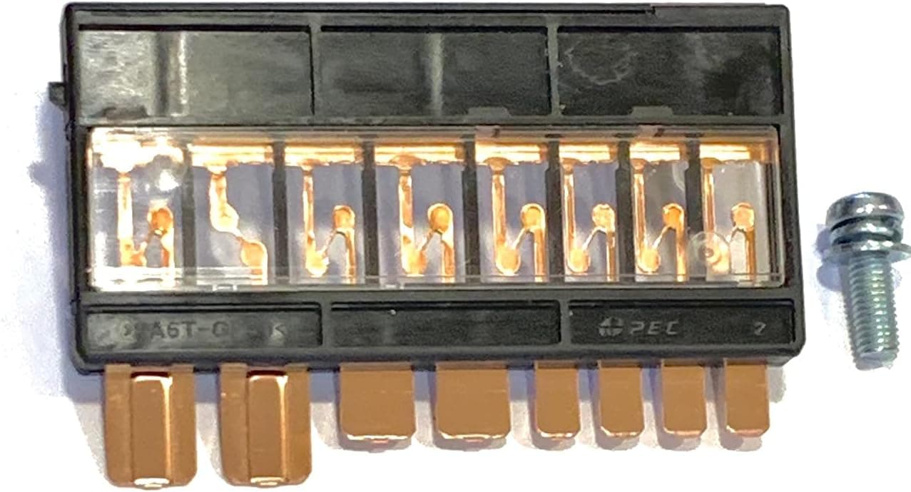 EDS Fuselink Honda | Acura 38234-TVA-A01 38234TVAA01 Multi Block A Fuse (8 Circuit) with Screw for Accord Honda | Acura 38234-TVA-A01 Multi Block A Fuse (8 Circuit)