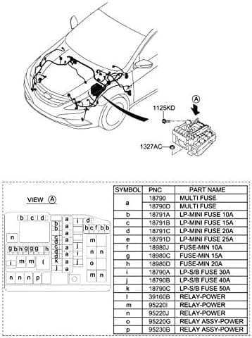 EDS Fuselink Hyundai | Kia 18790-01314 1879001314 Multi-Link Fuse with Screw Sonata Tucson etc Hyundai | Kia 18790-01314 Multi-Link Fuse