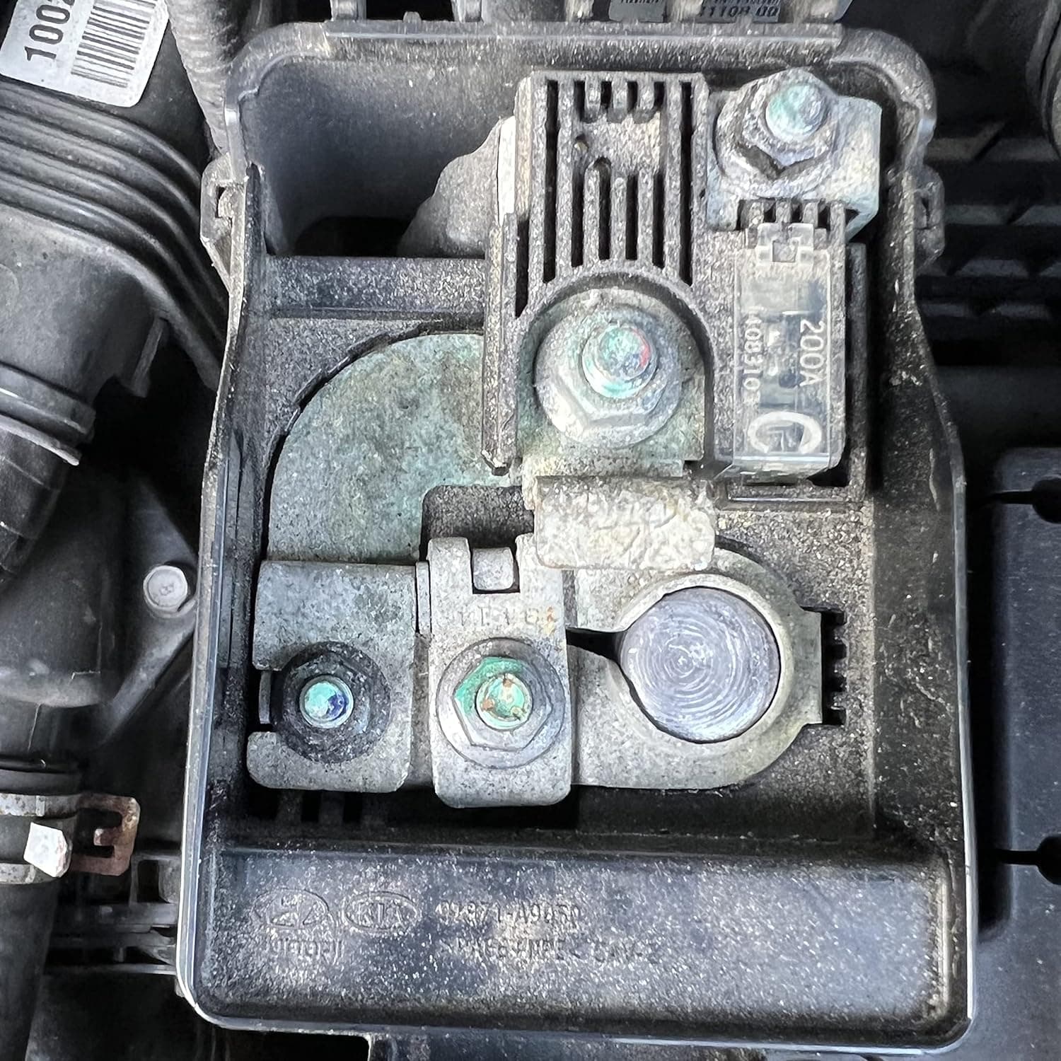 EDS Fuselink Hyundai | Kia 18980-08110 1898008110 200 Amp Battery Fuse C for Hyundai Kia Sedona Soul Rio etc with Nuts Hyundai | Kia 18980-08110 200 Amp Battery Fuse C