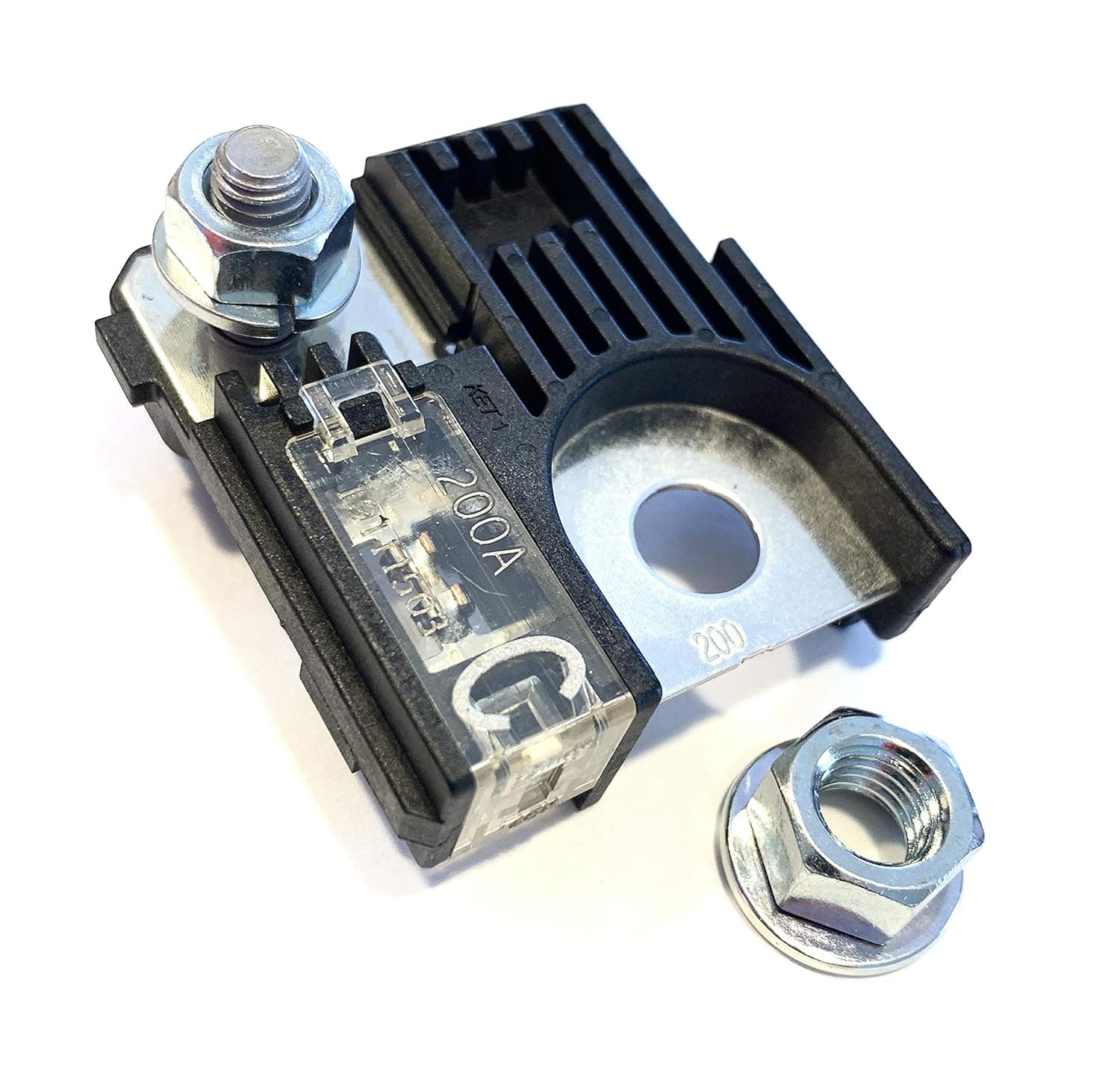 EDS Fuselink Hyundai | Kia 18980-08300 1898008300 200 Amp Battery Fuse with NutS for TUCSON CADENZA SPORTAGE etc Hyundai | Kia 18980-08300 200 Amp Battery Fuse