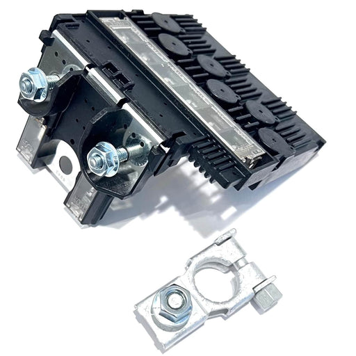 EDS Fuselink Nissan | Infiniti 24380-6TA0A 243806TA0A Fusible Fuselink with Positive (+) Battery Terminal Compatible Replacement for Nissan Frontier & Pathfinder - 450 Amp Alternator 8 Circuit Battery Fuse Nissan | Infiniti 24380-6TA0A Fuse & Battery Terminal