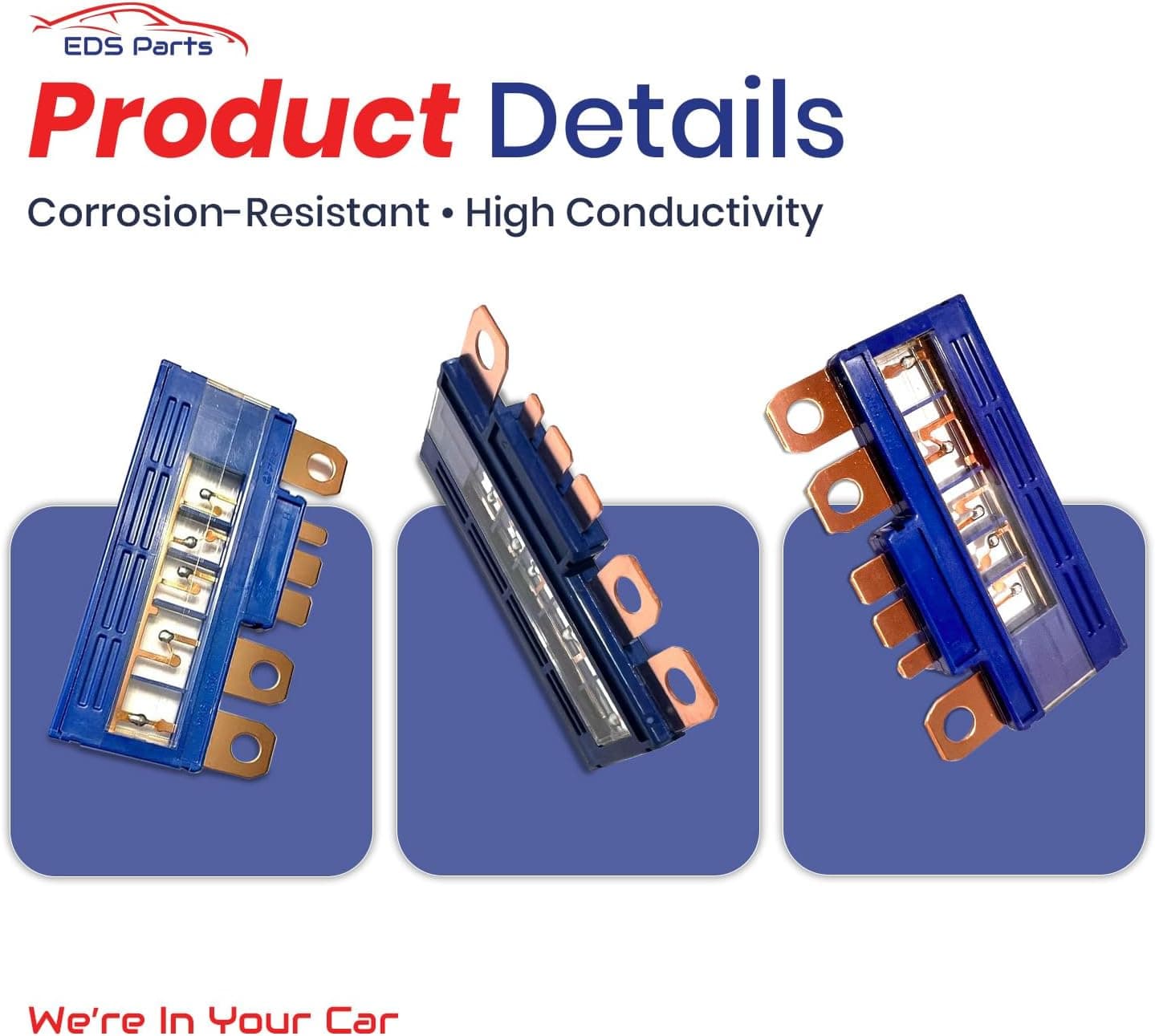 EDS Fuselink Toyota | Lexus 82620-33030 8262033030 Fusible Link Block Assembly Multi Link Fuse Compatible Replacement for Toyota | Lexus Camry ('07-'11) & Venza ('09-15). 120 Amp Main Fuse for Alternator and Other Circuits Toyota | Lexus 82620-33030 Multi Link Block Assembly Fuse