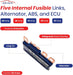 EDS Fuselink Toyota | Lexus 82620-33030 8262033030 Fusible Link Block Assembly Multi Link Fuse Compatible Replacement for Toyota | Lexus Camry ('07-'11) & Venza ('09-15). 120 Amp Main Fuse for Alternator and Other Circuits Toyota | Lexus 82620-33030 Multi Link Block Assembly Fuse