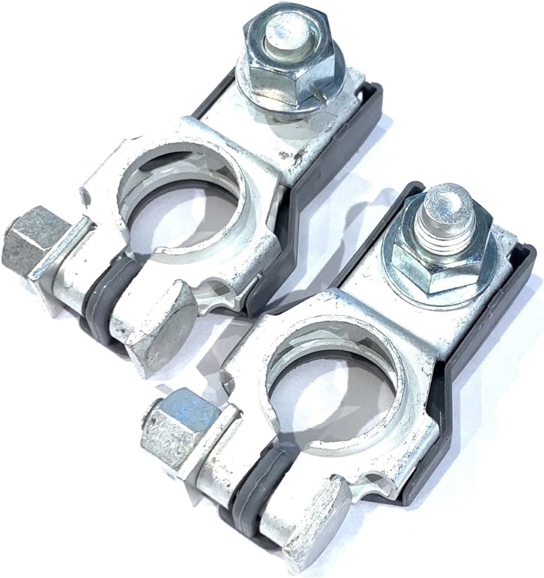 EDS Negative Terminals 2 Pack!! - 90982-06022 9098206022 NEGATIVE Battery Terminals w/Nut for Avalon Camry Yaris Juke Leaf Sentra Versa Pathfinder ES300 SC300 SC400 Q70 QX60 etc Toyota 90982-06022 Positive Battery Terminal Connector -2 pc