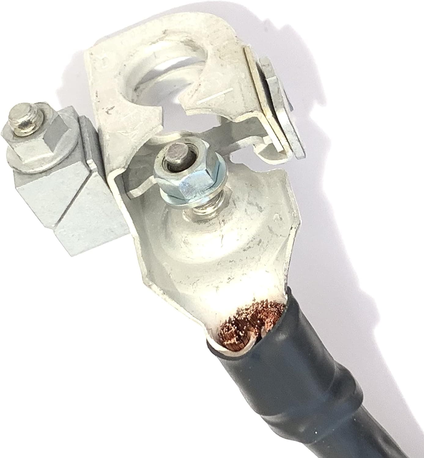 EDS Negative Terminals EDS 7T4Z-14450-BA Crimp NEGATIVE Battery Terminal for Corroded on F 150 Rangers Vans and many other vehicles - up to 1 AWG Cable with Heatshrink EDS 7T4Z-14450-BA Crimp Negative Battery Terminal Connector