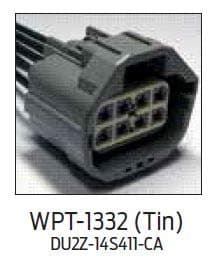 EDS Parts Connector Kit WPT-1332 WPT1332 /DU2Z-14S411-CA Connector Kit for Fuel Pump Assembly WPT-1332 /DU2Z-14S411-CA Connector Kit Fuel Pump Assembly 
