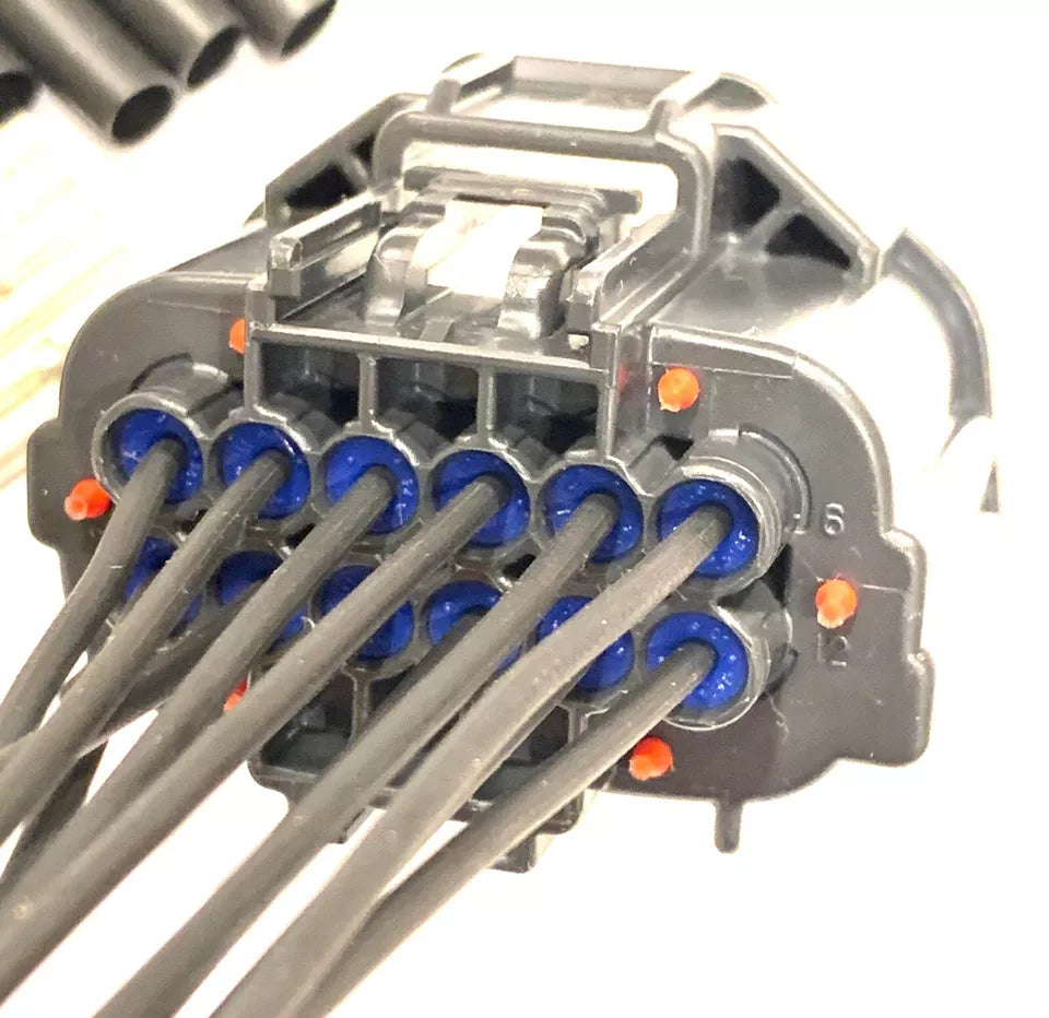 EDS Parts WPT-1208 WPT1208 / 8U2Z-14S411-CB G63B12 8U2Z14S411CB Pigtail Harness WPT-1208 / 8U2Z-14S411-CB G63B12 Pigtail Harness