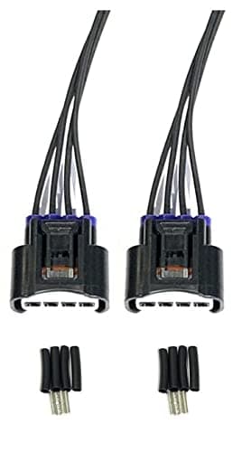 EDS Pigtail Harness 2 Pack!! 90980-11885 9098011885 Pigtail Harnesses - Ignition Coil Plug Connector F for Camry Corolla Highlander TC XB Vibe Prizm etc 2 Pack!! 90980-11885 Pigtail Harnesses - Ignition Coil Plug 