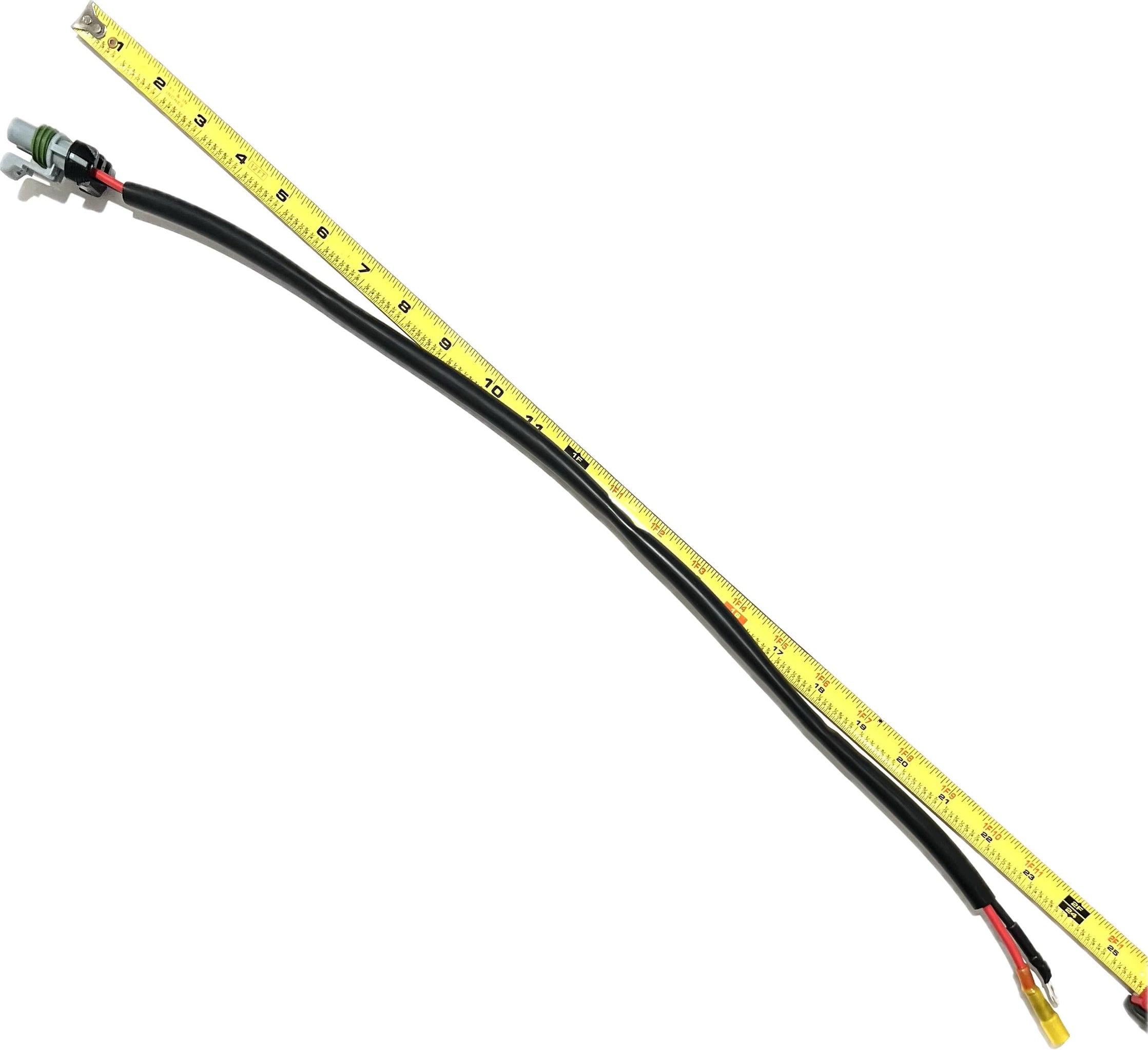 EDS Pigtail Harness FR-PT-HO FRPTHO High Output (H.O.) Fan Pigtail - 24" with 12147067 Aptiv connector FR-PT-HO High Output (H.O.) Fan Pigtail Harness for SPAL Fan