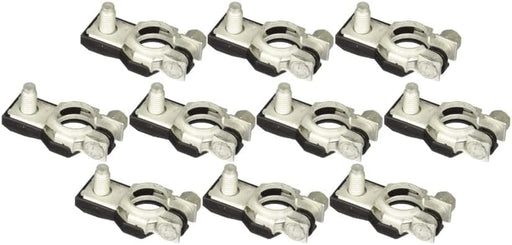 EDS Positive Terminals 10 PACK!! New 243407F000 / 24340-7F000 POSITIVE Battery Terminal w/Nut for Altima Maxima Murano Pathfinder Quest Rogue Titan Versa G35 FX35 QX70 I30 etc 24340-7F000 - Positive Battery Terminal Connector - 10 Pack