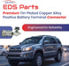EDS Positive Terminals EDS 90982-05054 9098205054 Positive Battery Terminal Connector | Replacement for Toyota Camry Corolla Tacoma Sienna RAV4 Highlander 4Runner Lexus ES300 Scion xB & xD and Similar Models Toyota | Lexus 90982-05054 9098205054 Positive Battery Terminal Connector