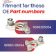 EDS Positive Terminals EDS 90982-05054 9098205054 Positive Battery Terminal Connector | Replacement for Toyota Camry Corolla Tacoma Sienna RAV4 Highlander 4Runner Lexus ES300 Scion xB & xD and Similar Models Toyota | Lexus 90982-05054 9098205054 Positive Battery Terminal Connector