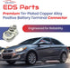 EDS Positive Terminals EDS 91980-3X010 919803X010 68226707AA Hyundai Positive Battery Terminal Connector | Replacement for Hyundai & Kia Genesis Jeep Chrysler Vehicles | Accent Sedona Soul Rio Wrangler Optima Elantra similar models 91980-3X010 919803X010 68226707AA Hyundai Battery Terminal & Kia 