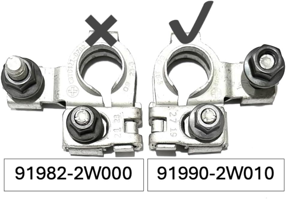 EDS Positive Terminals EDS 926-201 926201 Hyundai Kia 91990-2W010 919902W010 Positive Battery Terminal Connector for Hyundai/Kia vehicles including, but not limited to Forte Rio Sorento etc EDS 926-201 Hyundai Kia 91990-2W010 Battery Terminal 