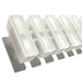 EDS Terminal Block 12 Position / 24 Contact Terminal Block Barrier Strip Dual Row with Screw Connector 30 Amp 300V HVAC Panel Chassis Mount etc. ES1200/12DSFB ES1200/12DSFB -12 Position / 24 Contact Terminal Block Strip