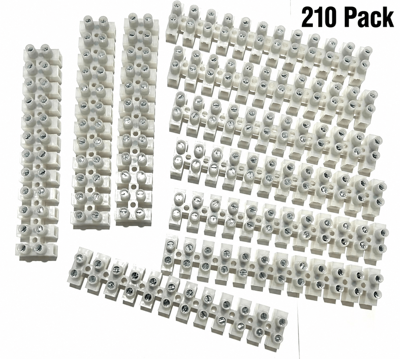 EDS Terminal Block 12 Position / 24 Contact Terminal Block Barrier Strip Dual Row with Screw Connector 30 Amp 300V HVAC Panel Chassis Mount etc. ES1200/12DSFB ES1200/12DSFB -12 Position / 24 Contact Terminal Block Strip 30 Amp