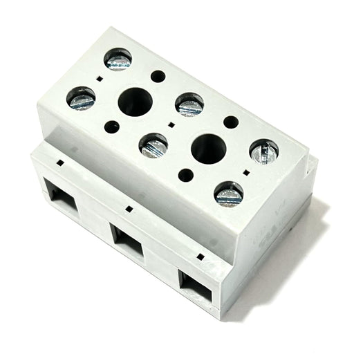EDS Terminal Block 6 Position 600V 65 Amp 2200 VAC 17.0mm spacing Heavy Duty Terminal Block Strip Clamp Good up to 6 AWG Gauge Wire - EB211703800 EB2117-03-800 6 Position 600V 65 Amp Heavy Duty Terminal Block