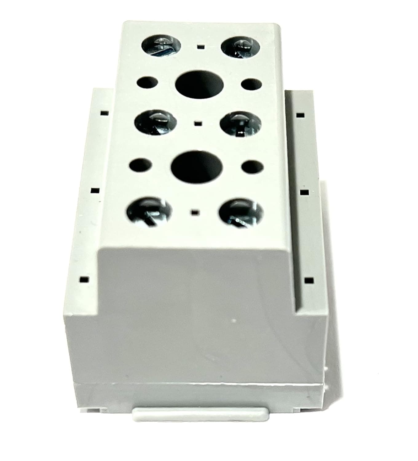 EDS Terminal Block 6 Position 600V 65 Amp 2200 VAC 17.0mm spacing Heavy Duty Terminal Block Strip Clamp Good up to 6 AWG Gauge Wire - EB211703800 EB2117-03-800 6 Position 600V 65 Amp Heavy Duty Terminal Block
