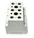 EDS Terminal Block 6 Position 600V 65 Amp 2200 VAC 17.0mm spacing Heavy Duty Terminal Block Strip Clamp Good up to 6 AWG Gauge Wire - EB211703800 EB2117-03-800 6 Position 600V 65 Amp Heavy Duty Terminal Block