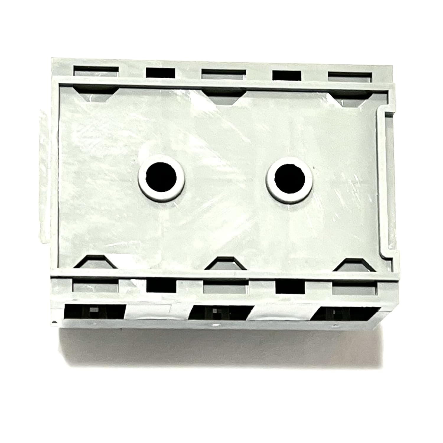 EDS Terminal Block 6 Position 600V 65 Amp 2200 VAC 17.0mm spacing Heavy Duty Terminal Block Strip Clamp Good up to 6 AWG Gauge Wire - EB211703800 EB2117-03-800 6 Position 600V 65 Amp Heavy Duty Terminal Block