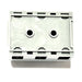 EDS Terminal Block 6 Position 600V 65 Amp 2200 VAC 17.0mm spacing Heavy Duty Terminal Block Strip Clamp Good up to 6 AWG Gauge Wire - EB211703800 EB2117-03-800 6 Position 600V 65 Amp Heavy Duty Terminal Block