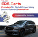 EDS Terminal Set Battery Terminal Replacement for Chrysler/Dodge/Jeep/etc Models Battery Terminal Connectors for Chrysler Jeep Ram Dodge vehicles