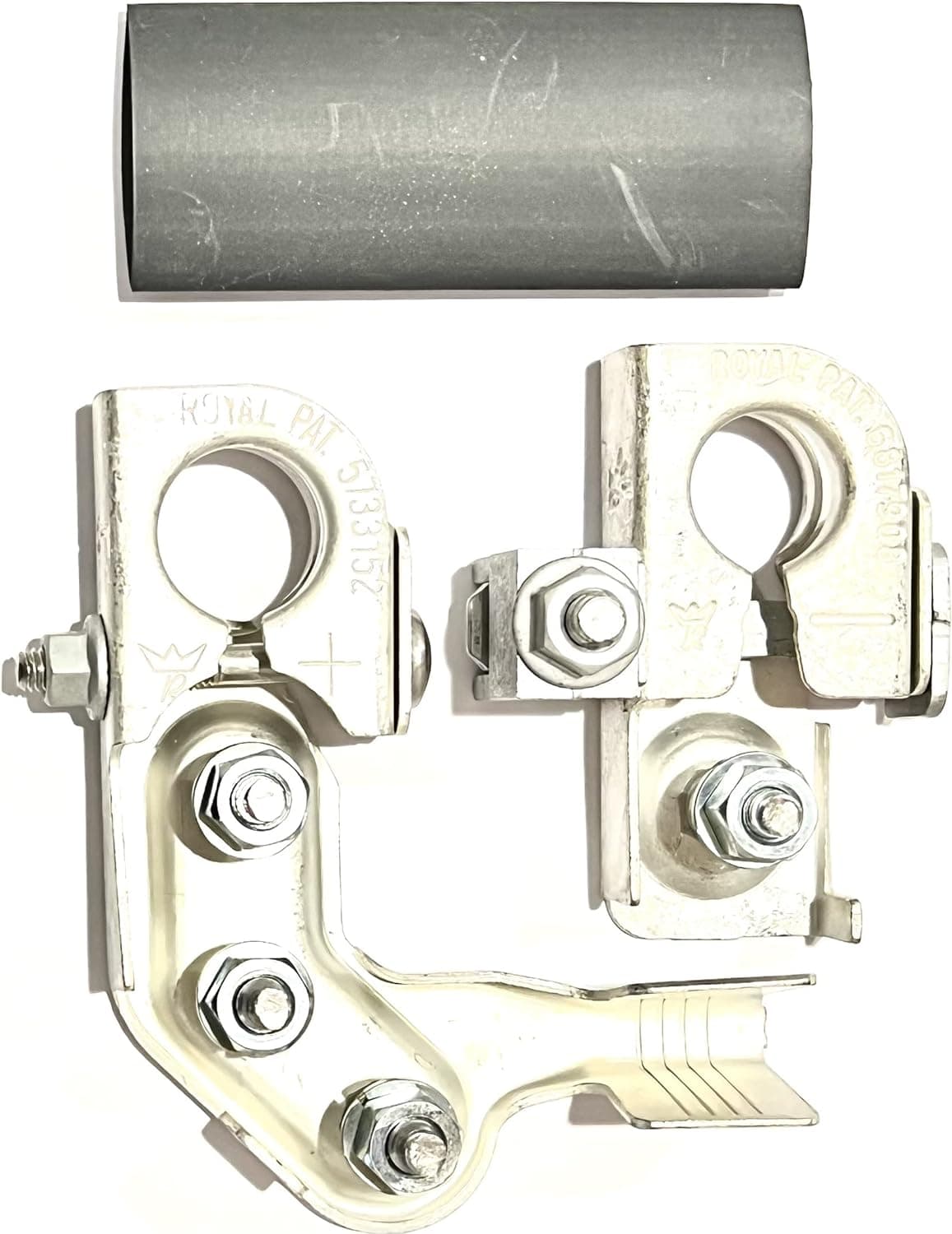 EDS Terminal Set EDS 926-603 926603 POSITIVE Battery Terminal Connector for Ford Super Duty F-250 F-350 F-450 & 1500 Silverado Pick Up Trucks Etc & NEGATIVE Battery Terminal Connector BT4A-14450-BA EDS 926-603 | BT4Z-14450-BA Super Duty Battery Terminal Set