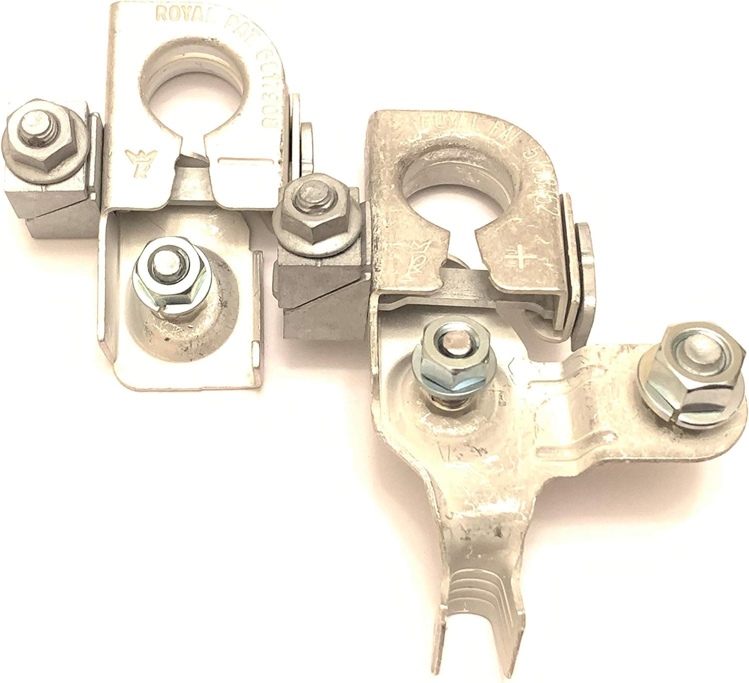 EDS Terminal Set Ford BT4Z-14450-AA POSITIVE & BT4Z-14450-BA NEGATIVE Battery Terminal Connectors - F-150 Edge Focus etc Ford BT4Z-14450-AA & BT4Z-14450-BA Battery Terminals