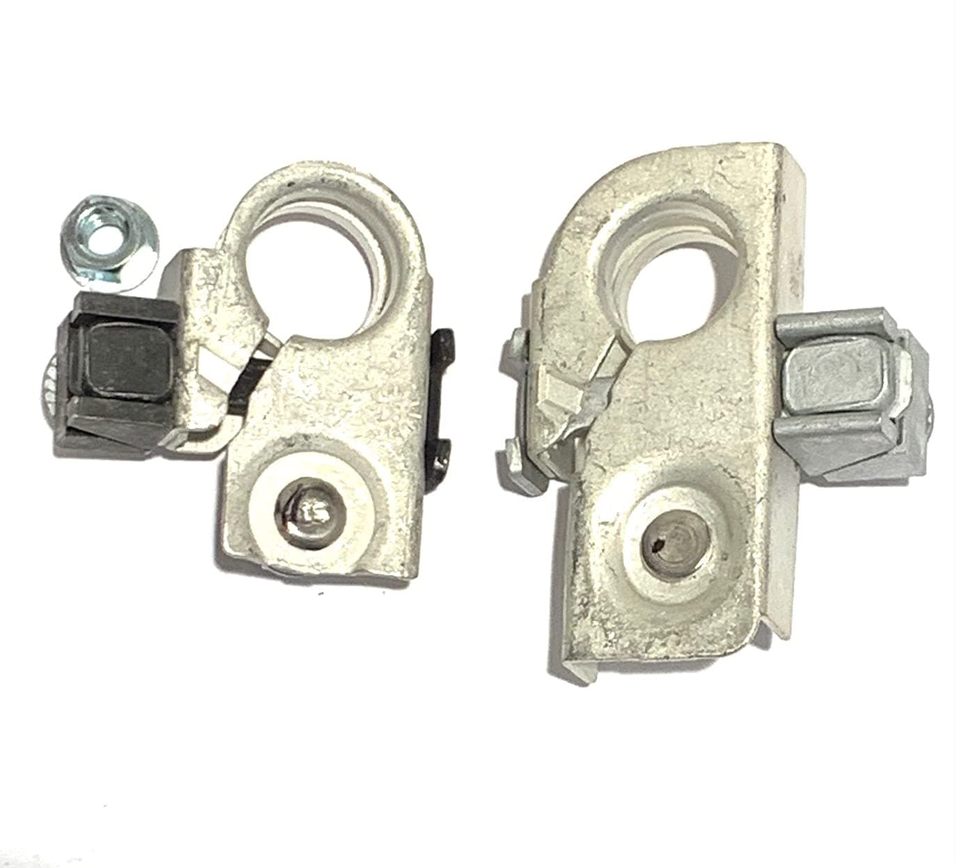 EDS Terminal Set Terminal Set!! EDS 926-605 & 926-879 - Compatible Replacement for Ford GM Etc Positive & Negative Battery Terminals for corroded DA8Z-14526-A DA8Z14526A BT4Z-14450-BA Explorer Taurus Flex MKZ etc. EDS 926-605 & 926-879 - Battery Terminal Set for Ford GM etc