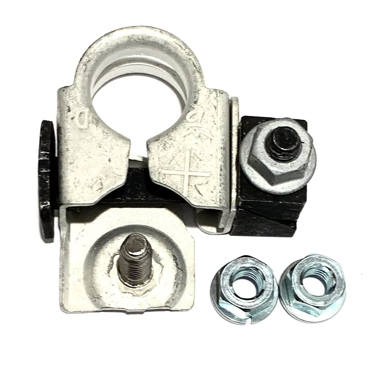 EDS Terminal Set Terminal Set!! EDS 926-605 & 926-879 - Compatible Replacement for Ford GM Etc Positive & Negative Battery Terminals for corroded DA8Z-14526-A DA8Z14526A BT4Z-14450-BA Explorer Taurus Flex MKZ etc. EDS 926-605 & 926-879 - Battery Terminal Set for Ford GM etc