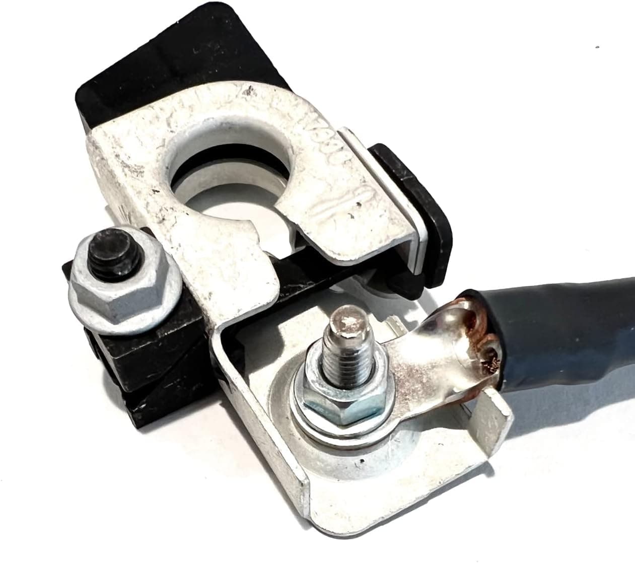 EDS Terminal Set Terminal Set!! EDS NEW 926-978 & 926-979 Positive & Negative Battery Terminals with Nuts & Ring Terminals for Replacement on Ford GM Chevy Chrysler Jeep Cars Pickup Trucks Vans etc. EDS 926-978 & 926-979 Battery Terminal Set for Ford GM etc