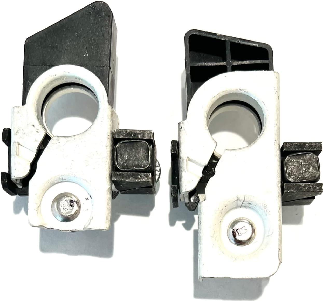 EDS Terminal Set Terminal Set!! EDS NEW 926-978 & 926-979 Positive & Negative Battery Terminals with Nuts & Ring Terminals for Replacement on Ford GM Chevy Chrysler Jeep Cars Pickup Trucks Vans etc. EDS 926-978 & 926-979 Battery Terminal Set for Ford GM etc