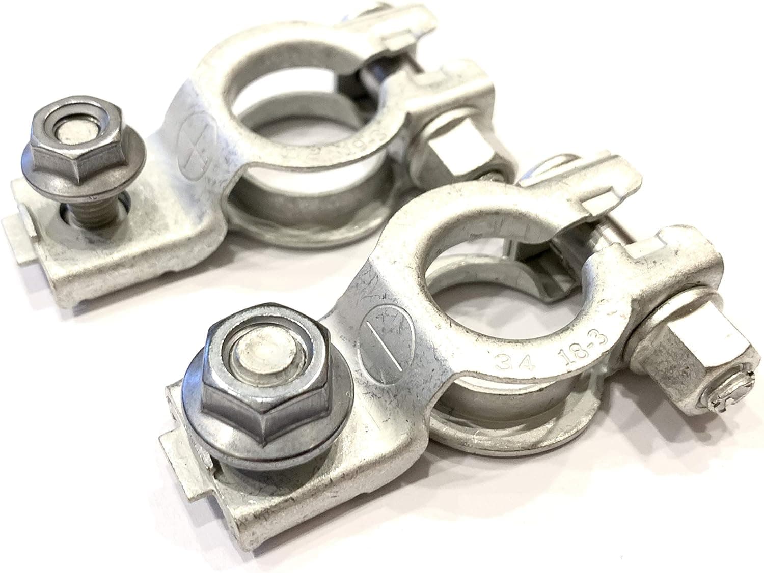 EDS Terminal Set Terminal Set!! POSITIVE/NEGATIVE Terminals - New 5161305AA 5161306AA with Nuts 5161305AA 5161306AA Terminal Set for Chrysler Jeep
