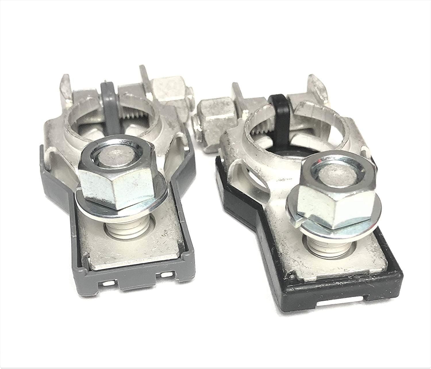 EDS Terminal Set Toyota | Lexus 243407F000 / 24340-7F000 & 243407F001 POSITIVE and NEGATIVE Battery Terminal Connectors - 1 Each with Nut Nissan | Infiniti 24340-7F000 & 243407F001 Battery Terminal Set