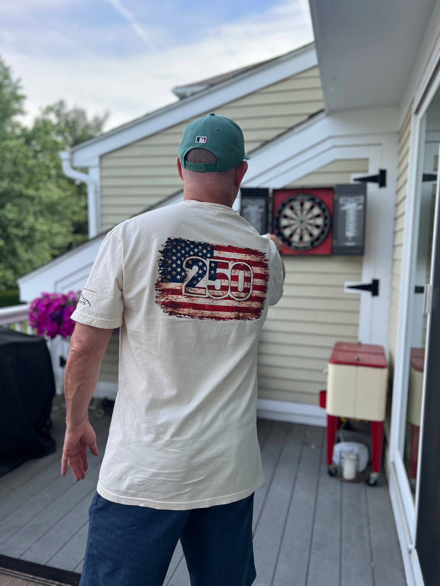 America 250 Comfort Colors® T-Shirt | 7•4•1776 Patriotic Tee | Double-Sided July 4th Independence Day Shirt - Ships in 1-3 business Days