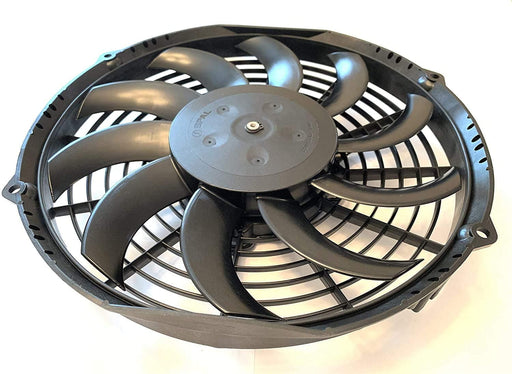 SPAL 10" 2 Pack!! - SPAL 30100435 10" Fan Puller Curved Blades 12 Volt Low Profile 847 cfm VA11-AP7/C-57A SPAL Fan - 30100435 10" Fan Puller 847 cfm - 2 Pack!!