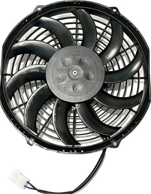SPAL 10" SPAL Fan - 30100435 **USED** 10'' 12 Volt Low-Profile Puller Fan Curved Blades 847 cfm VA11-AP7/C-57A SPAL Fan - 30100435 **USED** 10'' 12 Volt  uller Fan