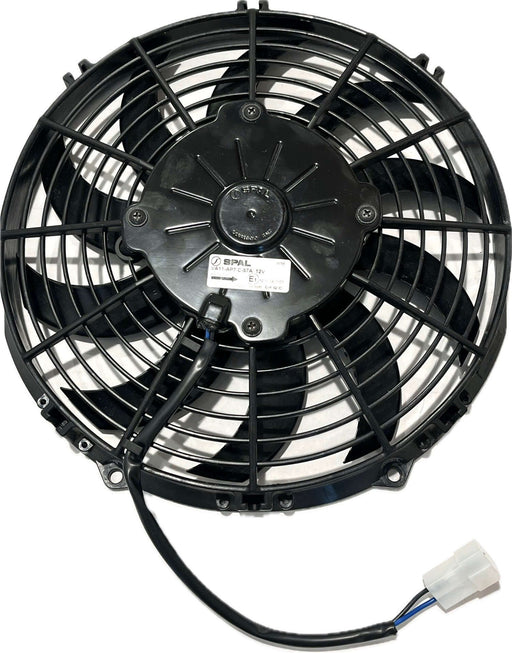 SPAL 10" SPAL Fan - 30100435 **USED** 10'' 12 Volt Low-Profile Puller Fan Curved Blades 847 cfm VA11-AP7/C-57A SPAL Fan - 30100435 **USED** 10'' 12 Volt  uller Fan