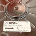 SPAL 10" SPAL Fan - 30100588 10" Pusher Curved Blades 12 Volt High-Performance 839 cfm VA11-AP7/C/I-57S 12V IP68 Waterproof Brushed Fan for Cooling Radiators, Oil Coolers, and Compact Applications etc. SPAL 30100588 10'' 12 Volt Pusher Fan 839 cfm