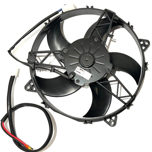 SPAL 11" SPAL Fan - 30101512 11" 12 Volt Puller Radiator Condenser Fan High Performance Curved Blade 1233 cfm VA26-AP50/C-44A & SPAL FRPT Harness SPAL Fan - 30101512 11" 12 Volt Puller Fan 1233 cfm