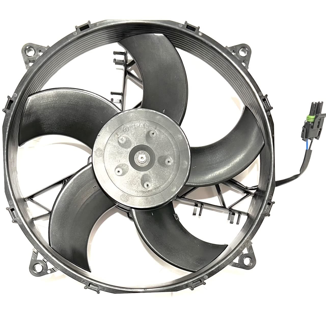 SPAL 11" SPAL Fan - 30101550 11" 12 Volt Puller High Performance Fan 1233 cfm Polaris 2410413 2410366 & Also 430-22103 49-5834 70-1006 RFM0006 with Connector kit SPAL Fan - 30101550 11" 12 Volt Puller for Polaris 2410413 2410366