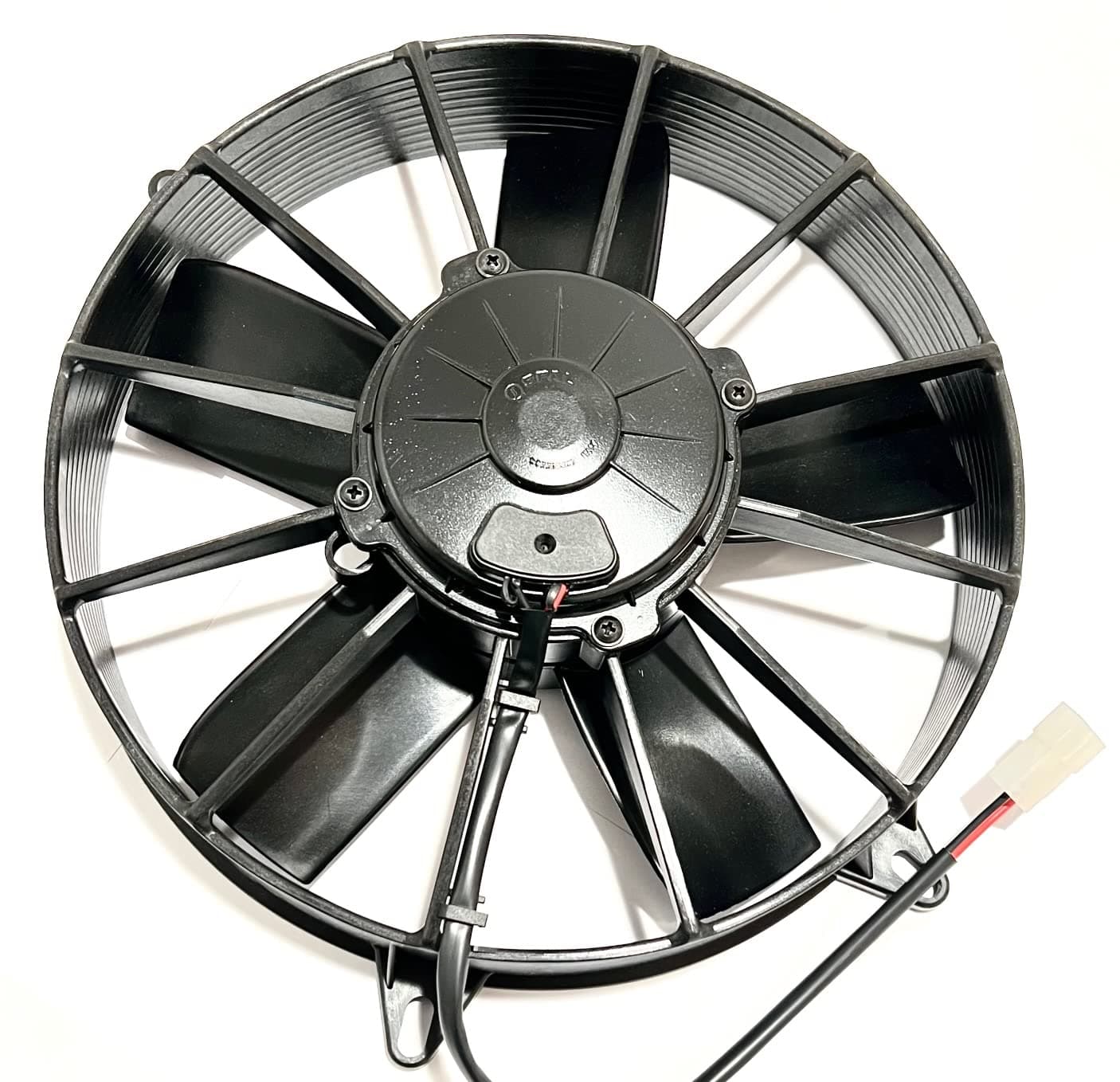 SPAL 11" SPAL Fan - 30102054 11" 12 Volt Puller High Performance Fan 1375 CFM VA03-AP70/LL-37A SPAL Fan - 30102054 11" 12 Volt Puller 1375 CFM