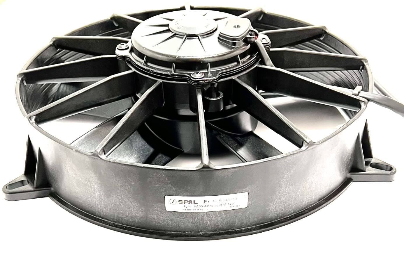 SPAL 11" SPAL Fan - 30102054 11" 12 Volt Puller High Performance Fan 1375 CFM VA03-AP70/LL-37A SPAL Fan - 30102054 11" 12 Volt Puller 1375 CFM